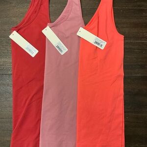 Set of Three Yelete Reversible U neck or V neck tank tops